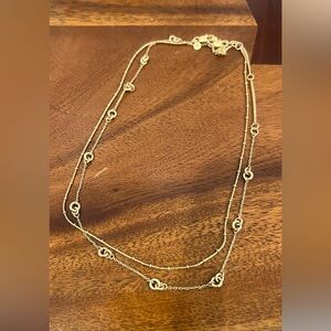 Madewell 2 Piece Gold Necklace Set